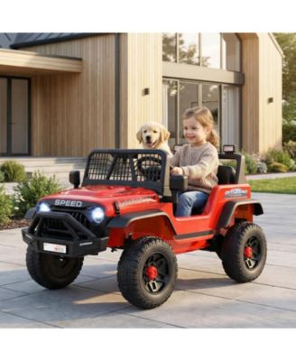 24V Ride On Car for Kids with Parent Remote Control and Music