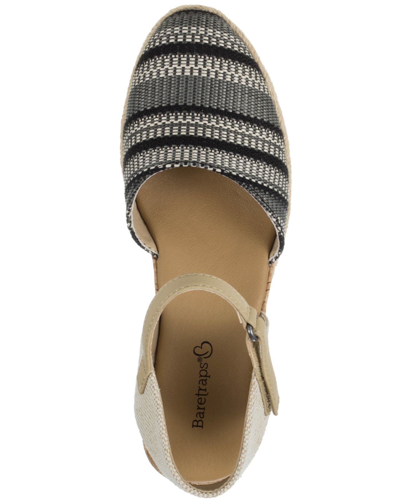 Женские сандалии Baretraps Alycia Wedge Heel, цвет: Чёрный разноцветный — фото 4