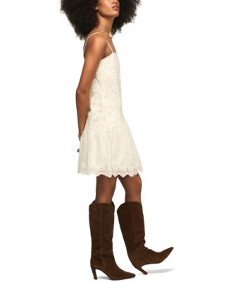 Women's Festival Square Neck Mini Dress