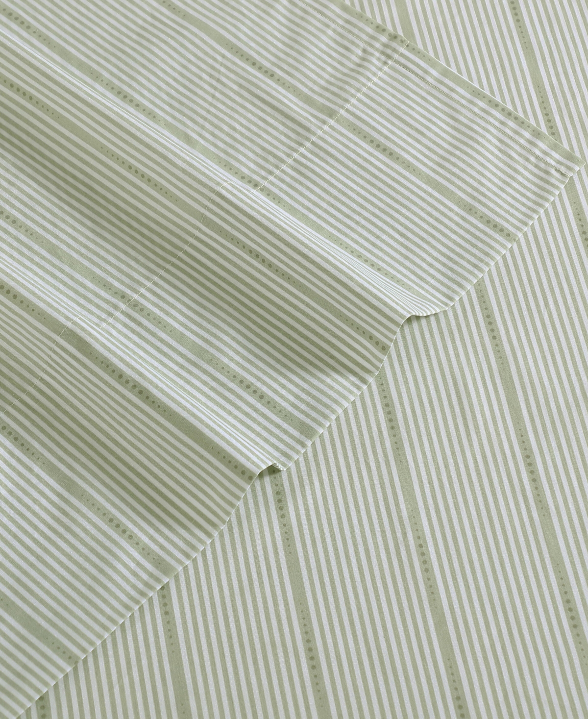Nautica Ellipse Stripe 200-Thread Count Cotton Percale -Pc. Sheet Set