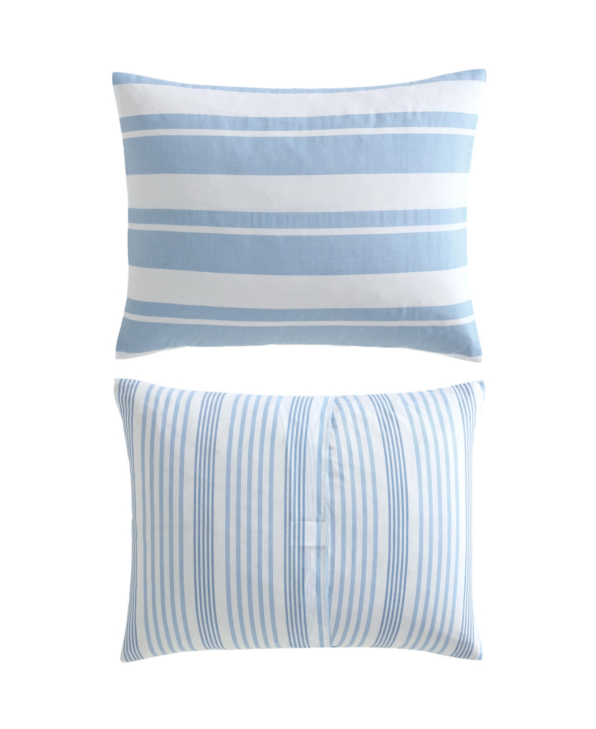 Nautica Riverside Stripe Cotton Reversible 3-Pc. Comforter Set, Full/Queen