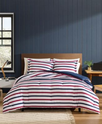 Clove Hitch Stripe Reversible 2-Pc. Comforter Set, Twin/Twin XL