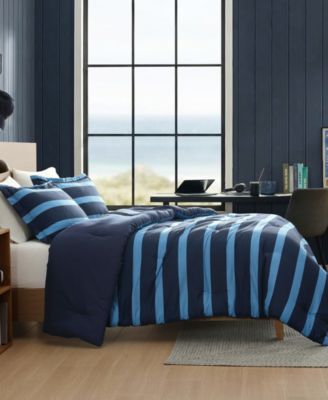 Keelson Stripe Reversible 3-Pc. Comforter Set, King
