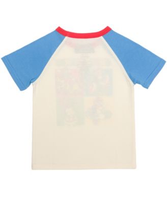Toddler Boys' 2T-5T Super Mario Playing Short-Sleeve T-Shirt