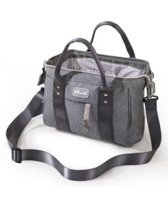 Sunveno Small Crossbody Diaper Bag - Grey 25$