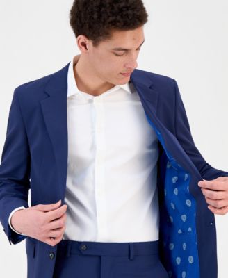 Men's Slim-Fit Spandex Super-Stretch Suit Jacket