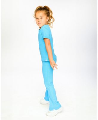 Big Girls Crinkle Jersey Leggings