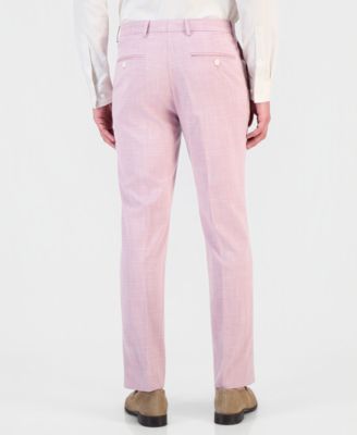 Men's Slim-Fit Spandex Super-Stretch Suit Pants