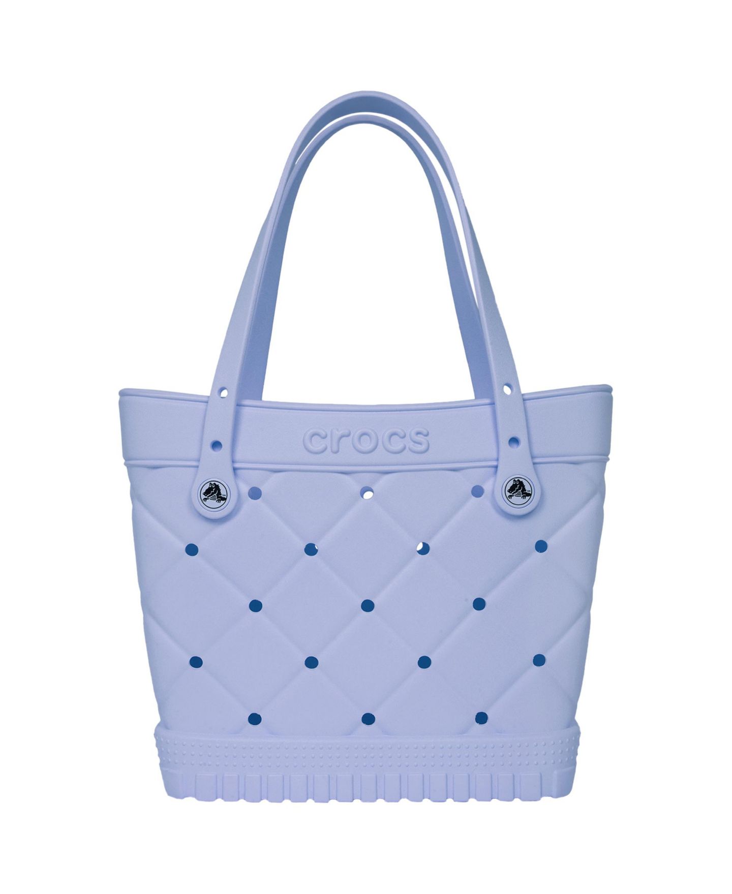 Женская сумка Crocs Quilted Tote, цвет: Синий мглистый — фото 1