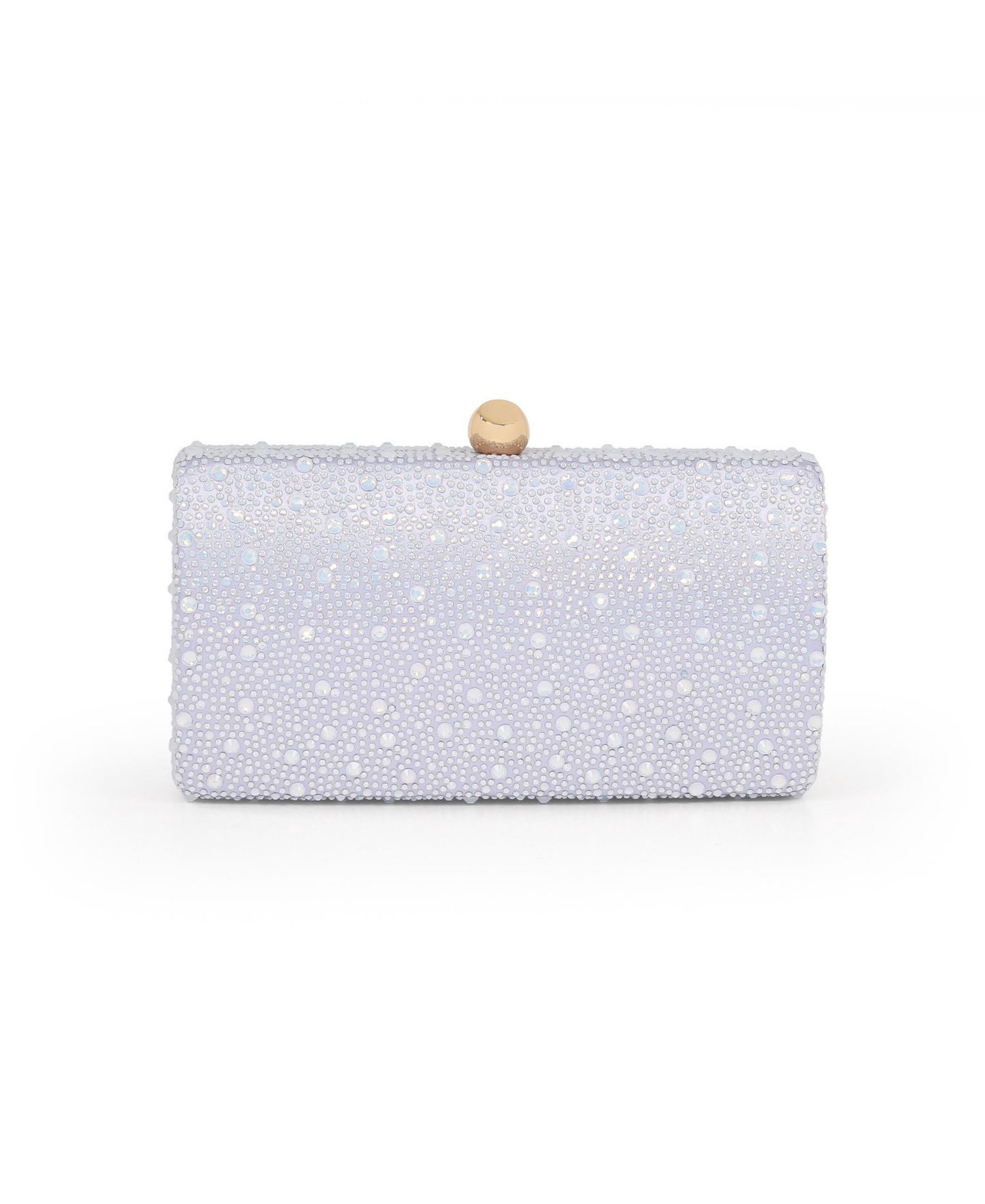 Женские клатчи Jewel Badgley Mischka Heather Opal Crystal Minaudiere, цвет: Синий — фото 1