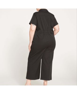 Women's Kate Stretch Cotton Twill Jumpsuit
