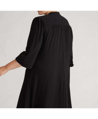 Plus Size Gramercy Liquid Jersey Dress