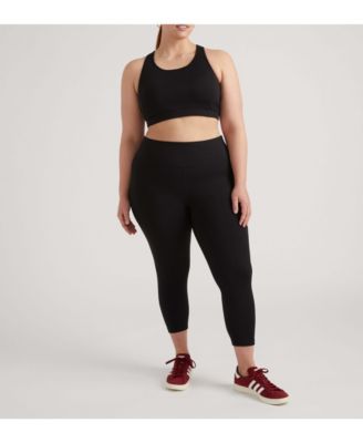 Women's Plus Size Next-to-Naked Racerback Sports Bra