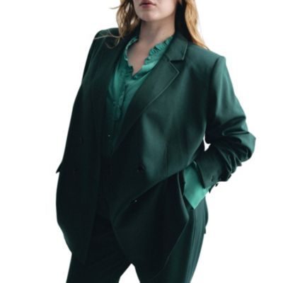 Women's Plus Size All Day Warren Double Breasted Blazer