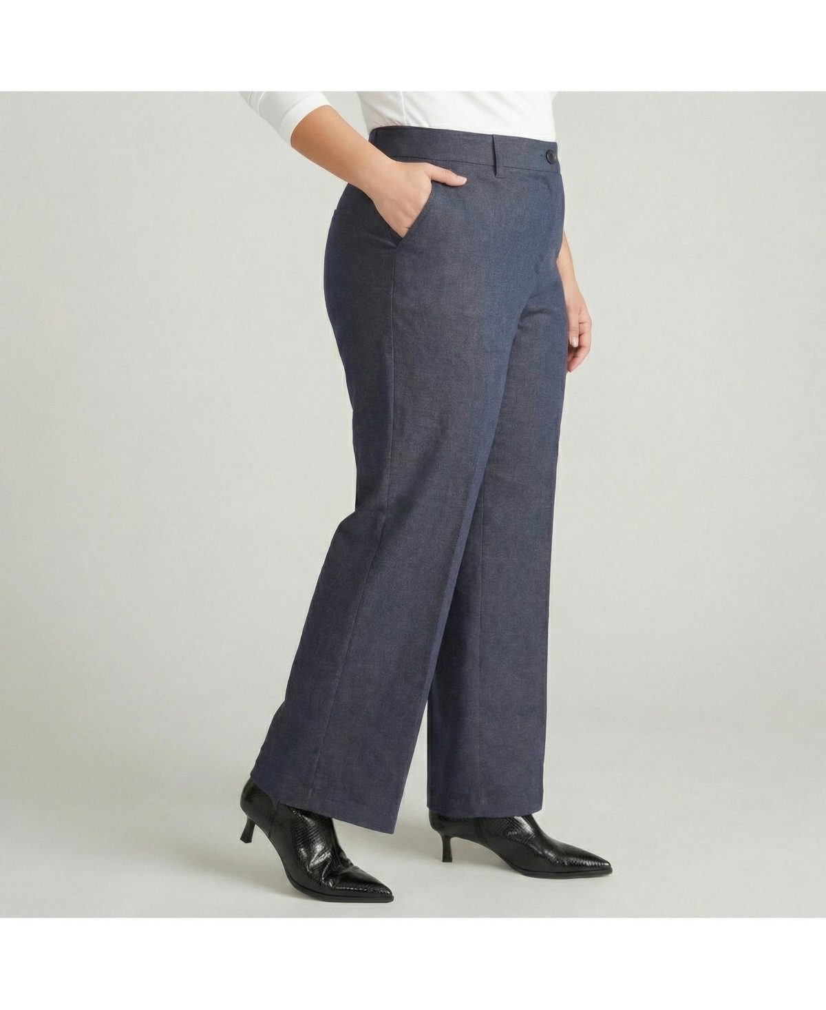 Universal Standard Plus Nova Denim Look Pants