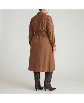 Plus Size Cooling Stretch Cupro Savannah Dress