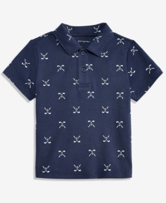 Baby Boys' Mix & Match Golf-Print Polo Shirt