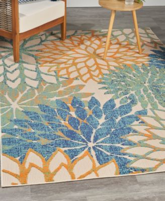 Aloha ALH05 5'3"x7'5" Area Rug