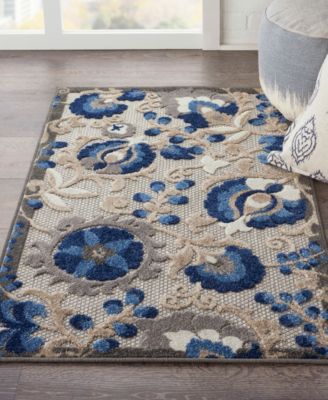 Aloha ALH17 2'8" x 4' Outdoor Area Rug