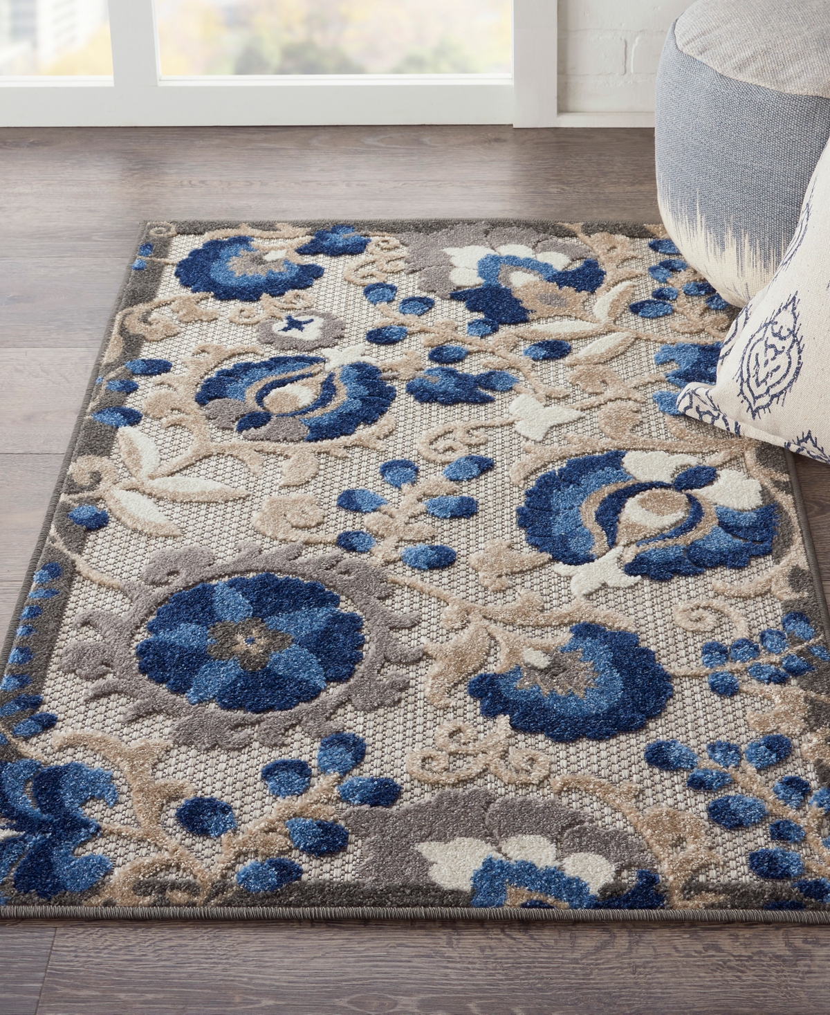 Nourison Home Aloha ALH17 2'8" x 4' Outdoor Area Rug