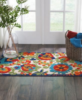 Aloha ALH17 2'8" x 4' Outdoor Area Rug