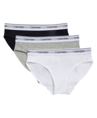 Girls' 6-16 Calvin Klein Logo At Back And Waistband Panty