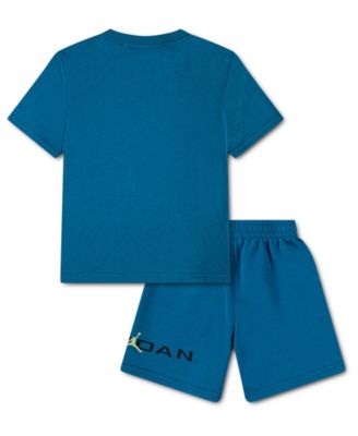 Boys' 4-7X Stretch T-Shirt & Shorts, 2-Piece Set