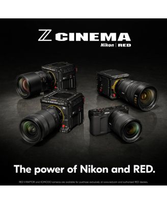 ZR 6K Cinema Camera with NIKKOR Z 24-50mm f/4-6.3 Lens