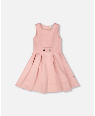 Toddler Girls Sleeveless Neoprene Dress