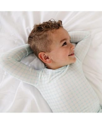 Baby Boys Coastal Check Pajama Set