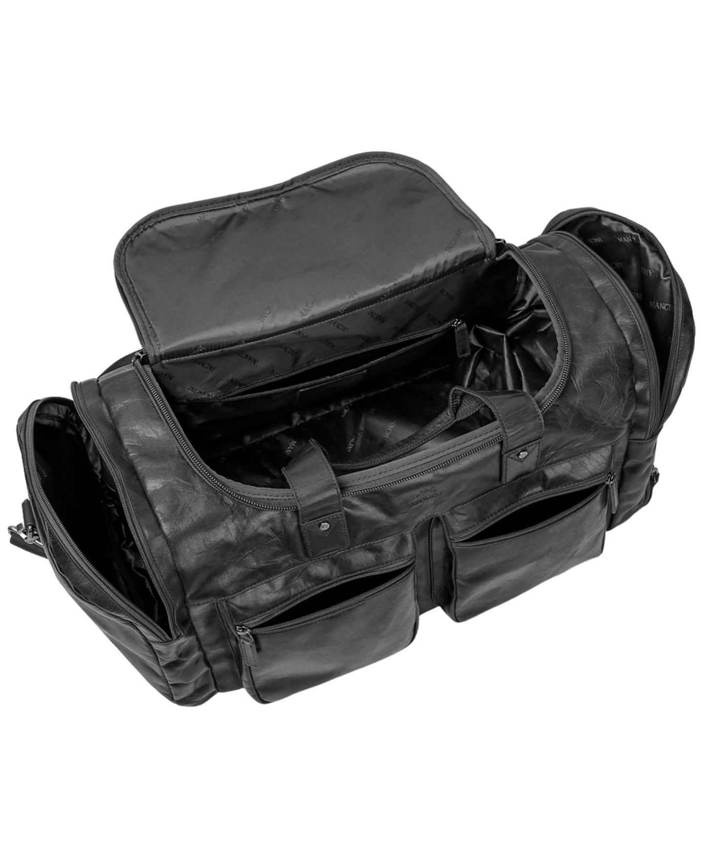 Мужская сумка Mancini Large Duffle, цвет: Чёрный — фото 4
