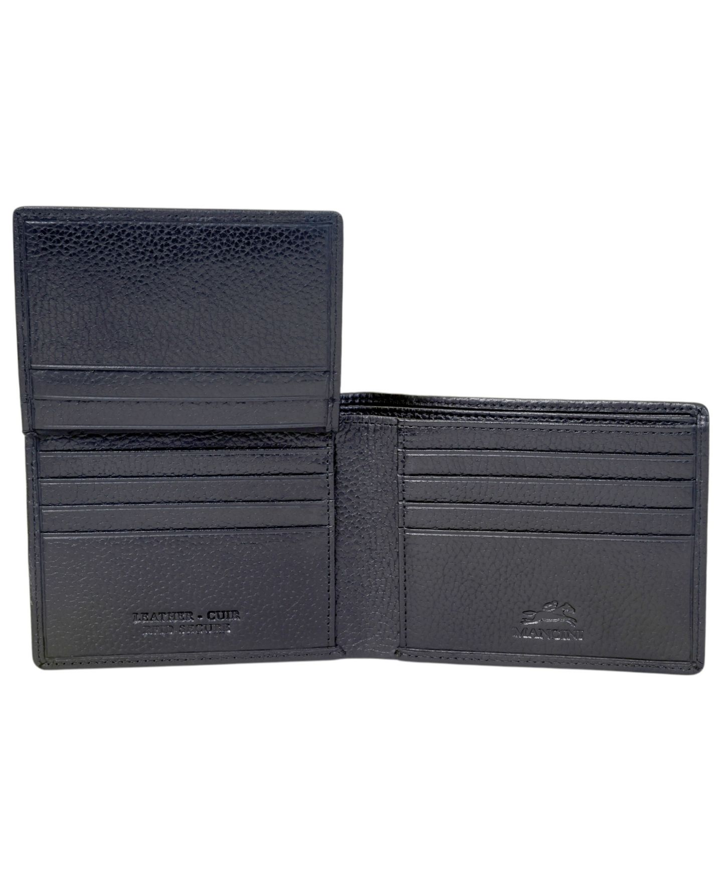 Мужской кошелёк Mancini Fifth Avenue Secure Billfold Wallet, цвет: Чёрный — фото 5
