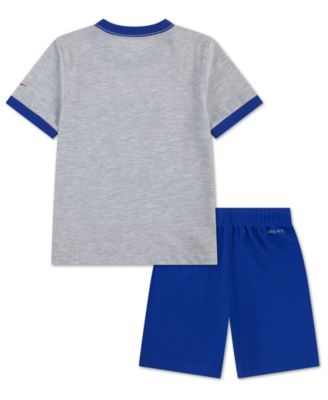 Boys' 4-7 Dri-FIT Baseball Character Short-Sleeve T-Shirt and Shorts, 2-Piece Set