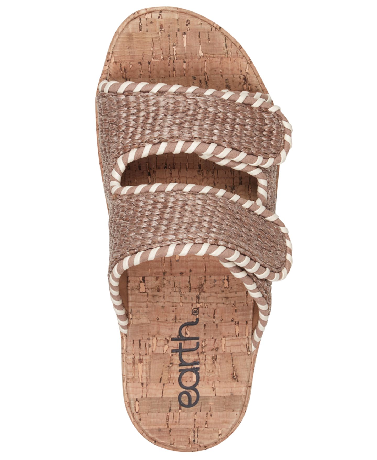 Женские сандалии Earth Sprinti Platform Wedge Footbed, цвет: Коричневый — фото 4
