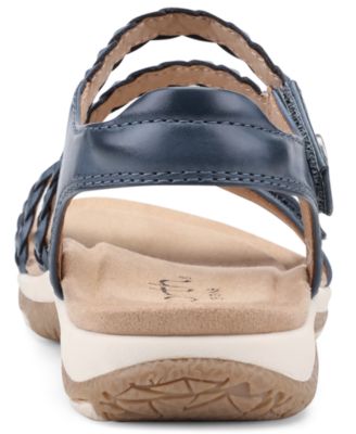 Women's Stellon Braided Strappy Flat Sandals