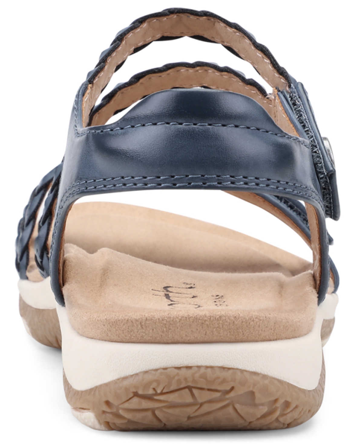Earth Women's Stellon Braided Strappy Flat Sandals