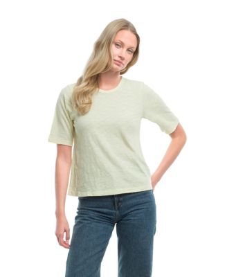 Women's Baby Fit Elbow Sleeve Tee