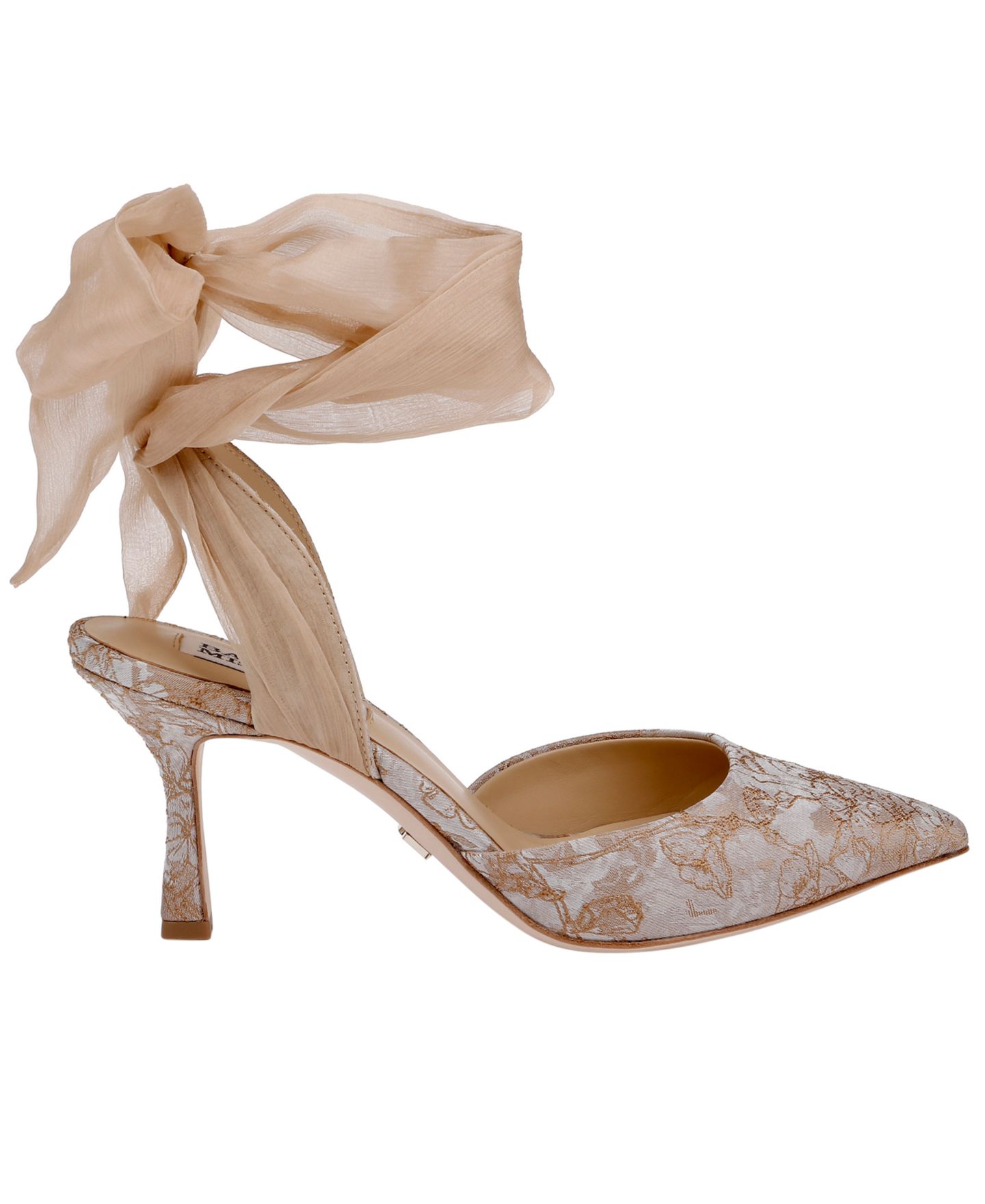 Женские туфли Badgley Mischka Blaze II Pointed Toe, цвет: Рыжевато-коричневый — фото 2