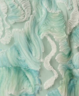 Plus Size Soutache Embroidered Short Dress