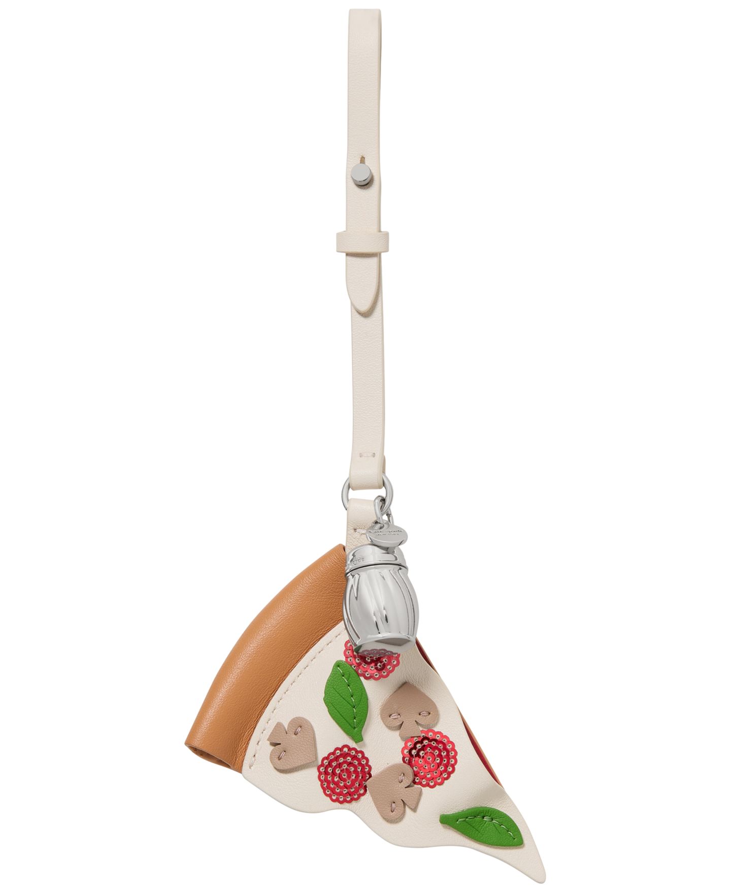 Женский брелок Kate Spade New York NYC Pizza Bag Charm, цвет: Разноцветный — фото 1