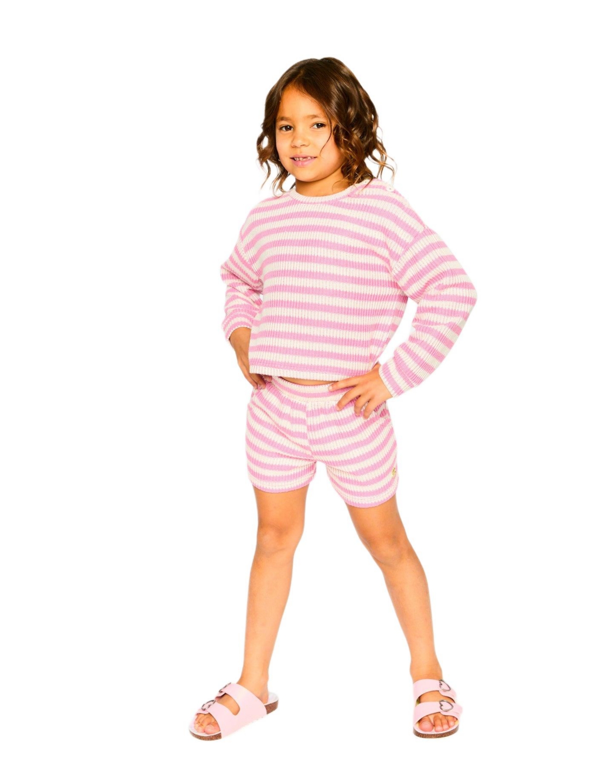 Deux par Big Girls Striped Sweater