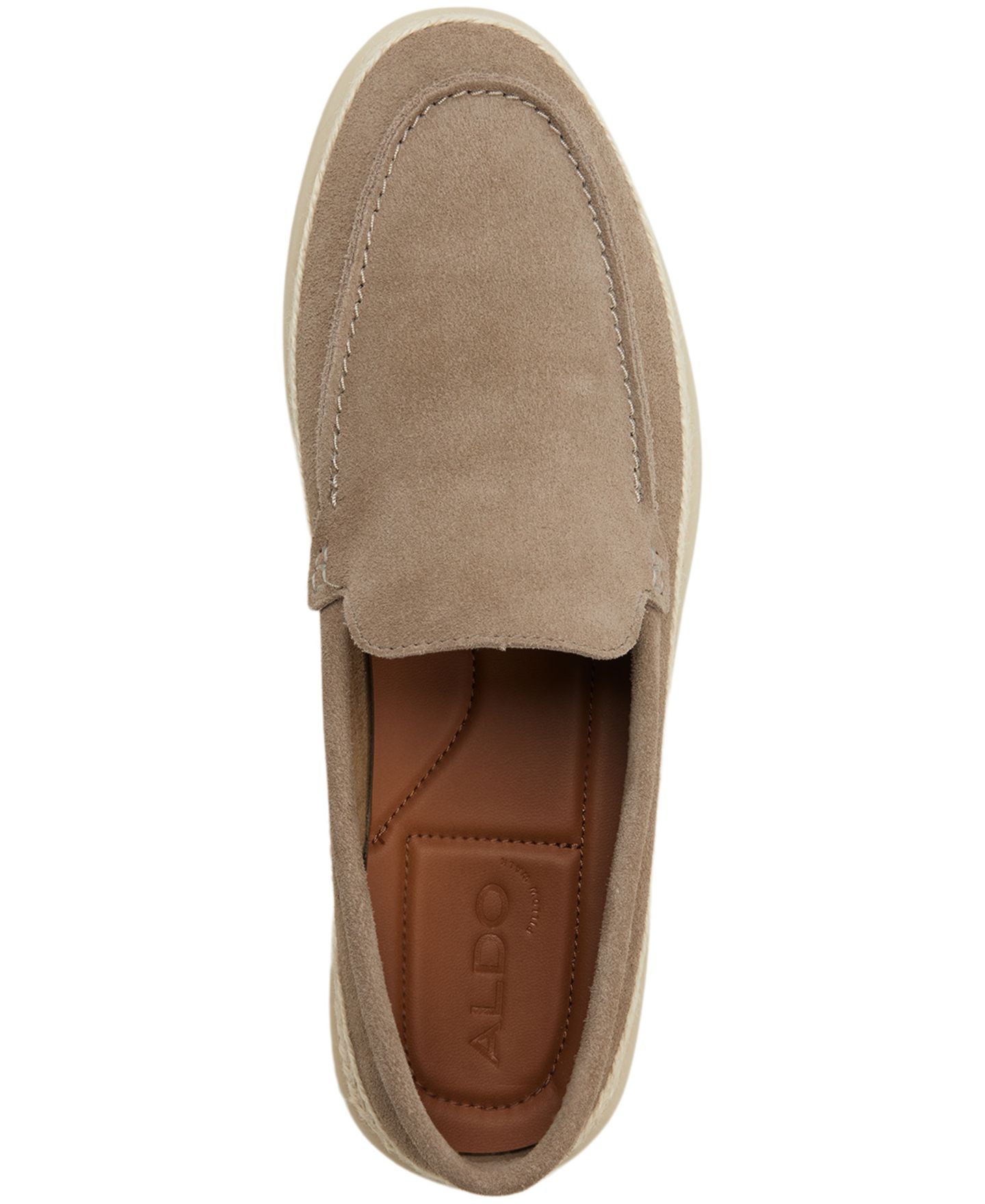 Мужские туфли ALDO Woodcroft Casual Slip-On, цвет: Серо-коричневый — фото 4