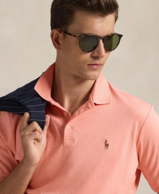 Men's Classic-Fit Soft Cotton Polo Shirt