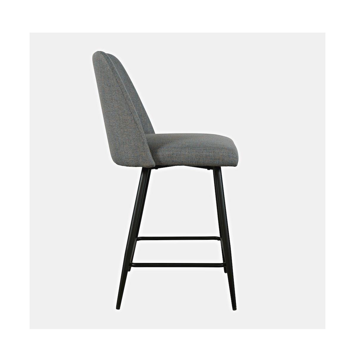Jofran Macey Contemporary Modern Upholstered Counter Barstool (Set of 2