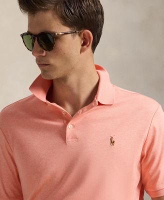 Men’s Slim-Fit Soft Cotton Polo Shirt