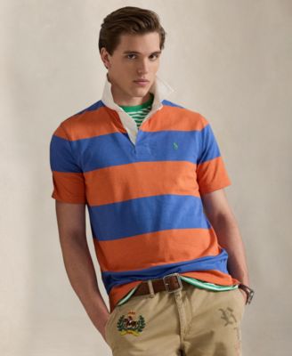 Men's Short-Sleeve Rugby Polo Shirt