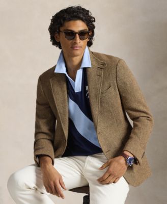 Men's Classic-Fit Crest Jersey Polo Shirt