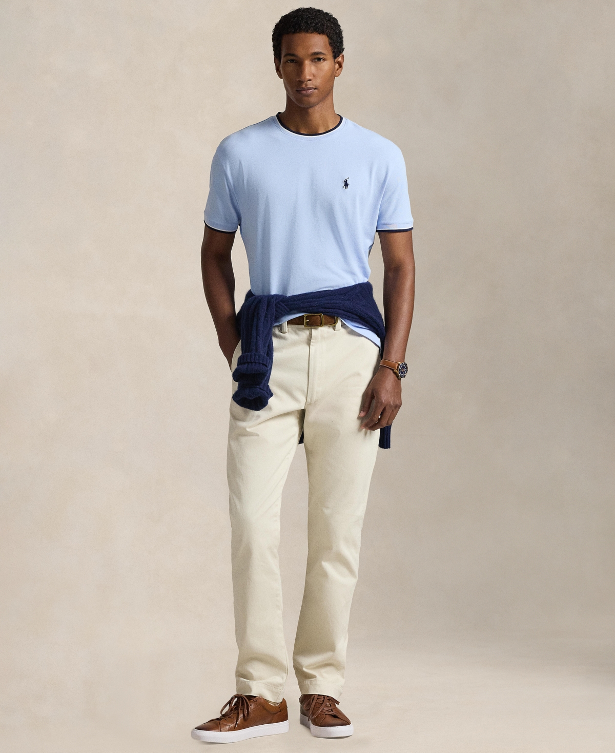 Polo Ralph Lauren Men's Classic-Fit Stretch Mesh T-Shirt