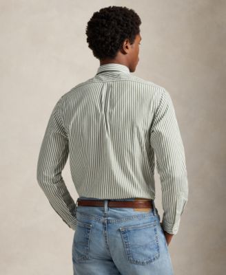 Men's Classic-Fit Striped Broadcloth Shirt