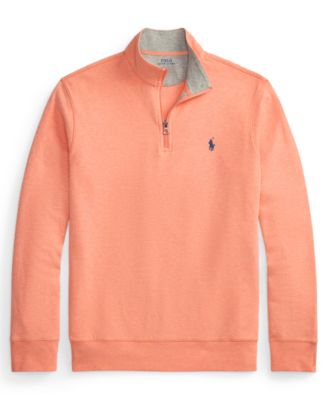 Men's Quarter-Zip Pull-On Sweater